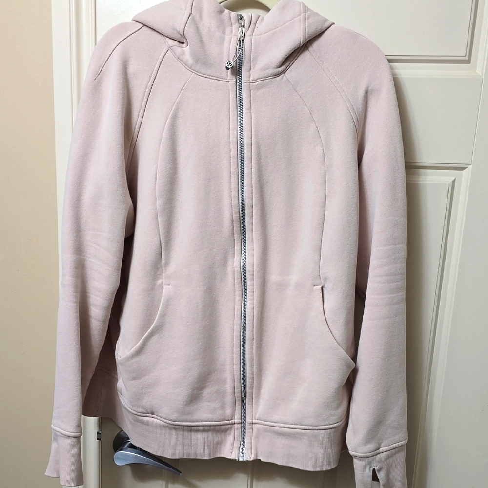 Lululemon Light Pink Scuba Hoodie